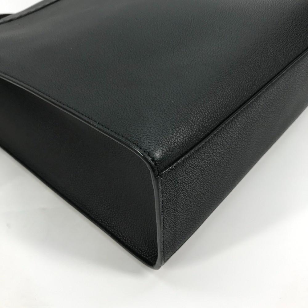 Black Leather Fendi Tote