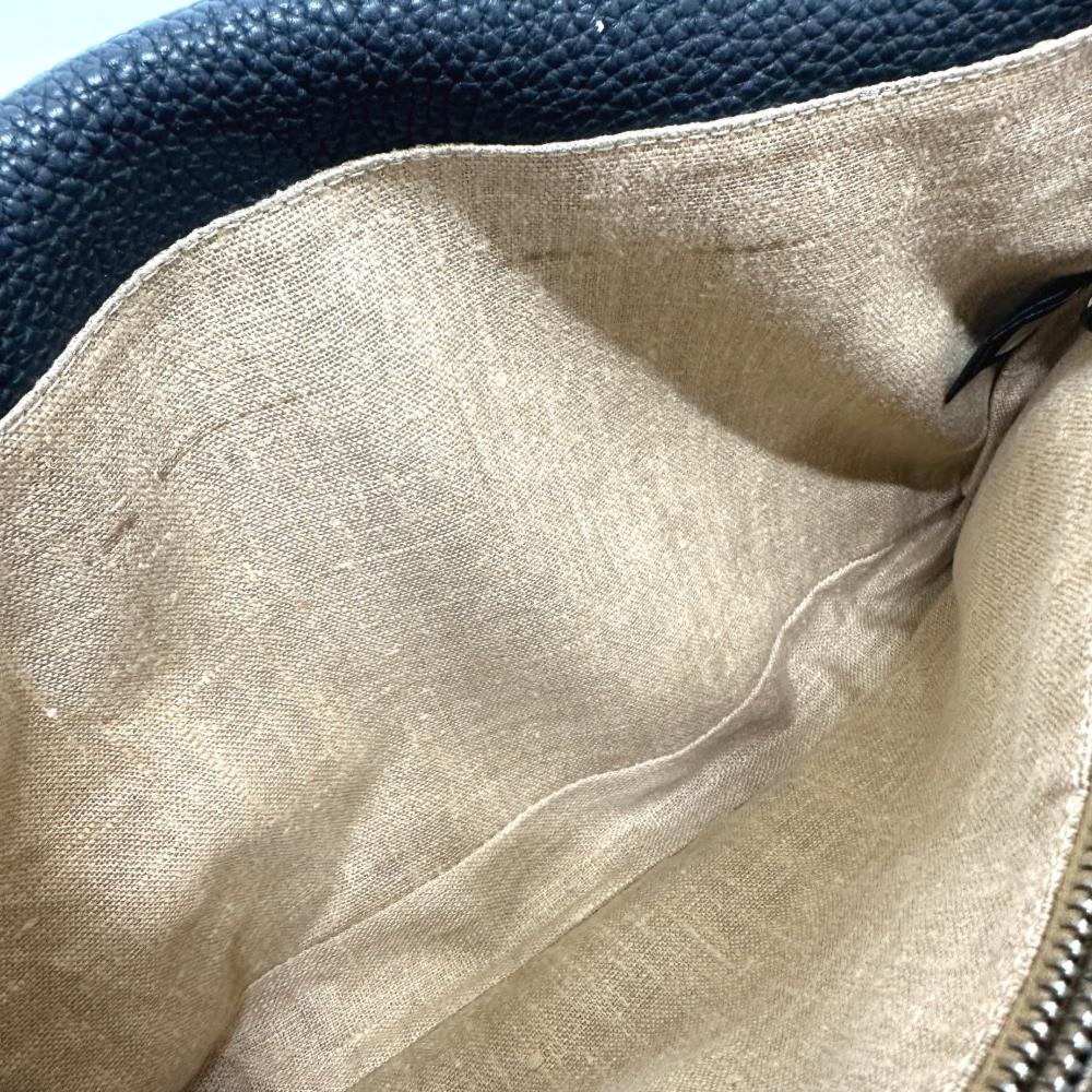 Black Leather Fendi Baguette