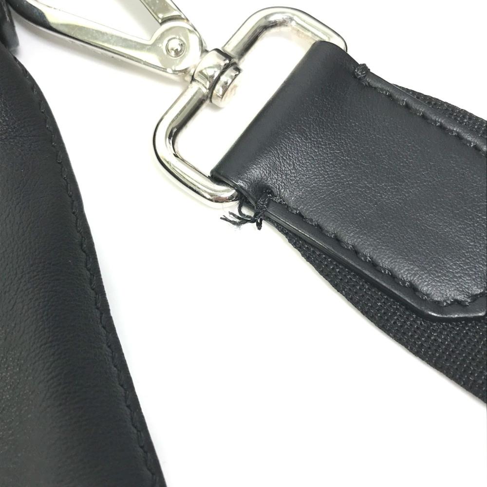 Black Leather Fendi Shoulder Bag