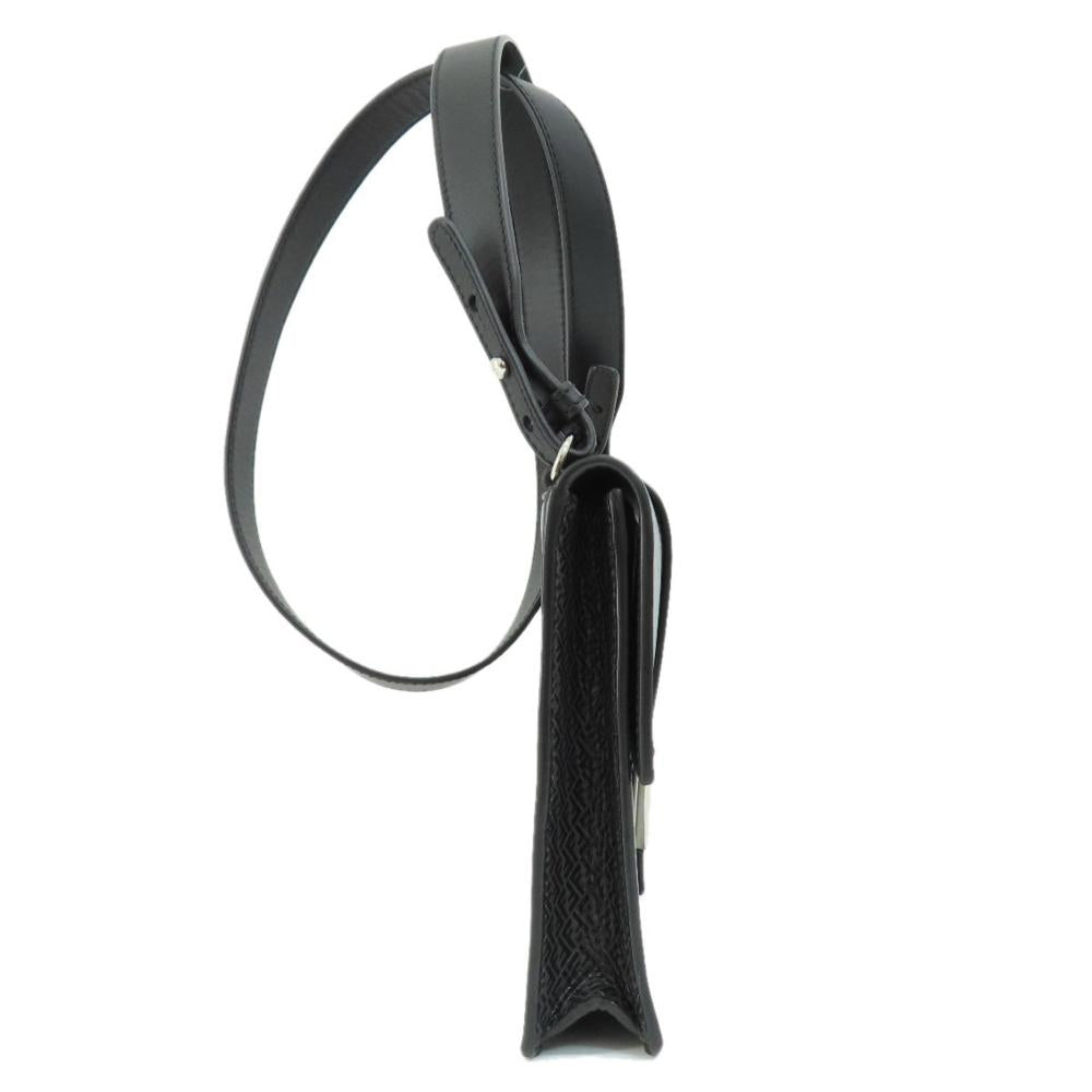 Black Leather Fendi Shoulder Bag