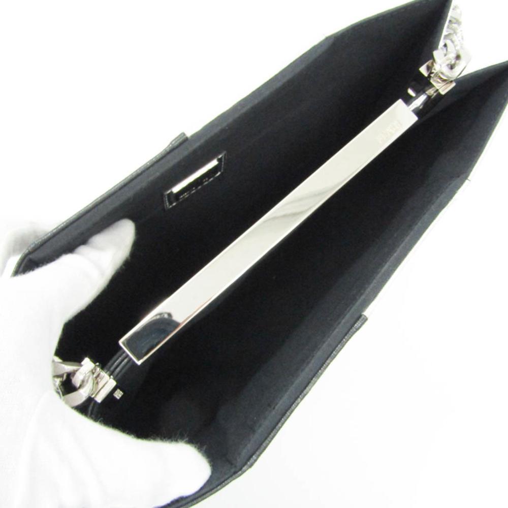 Black Leather Fendi Tote