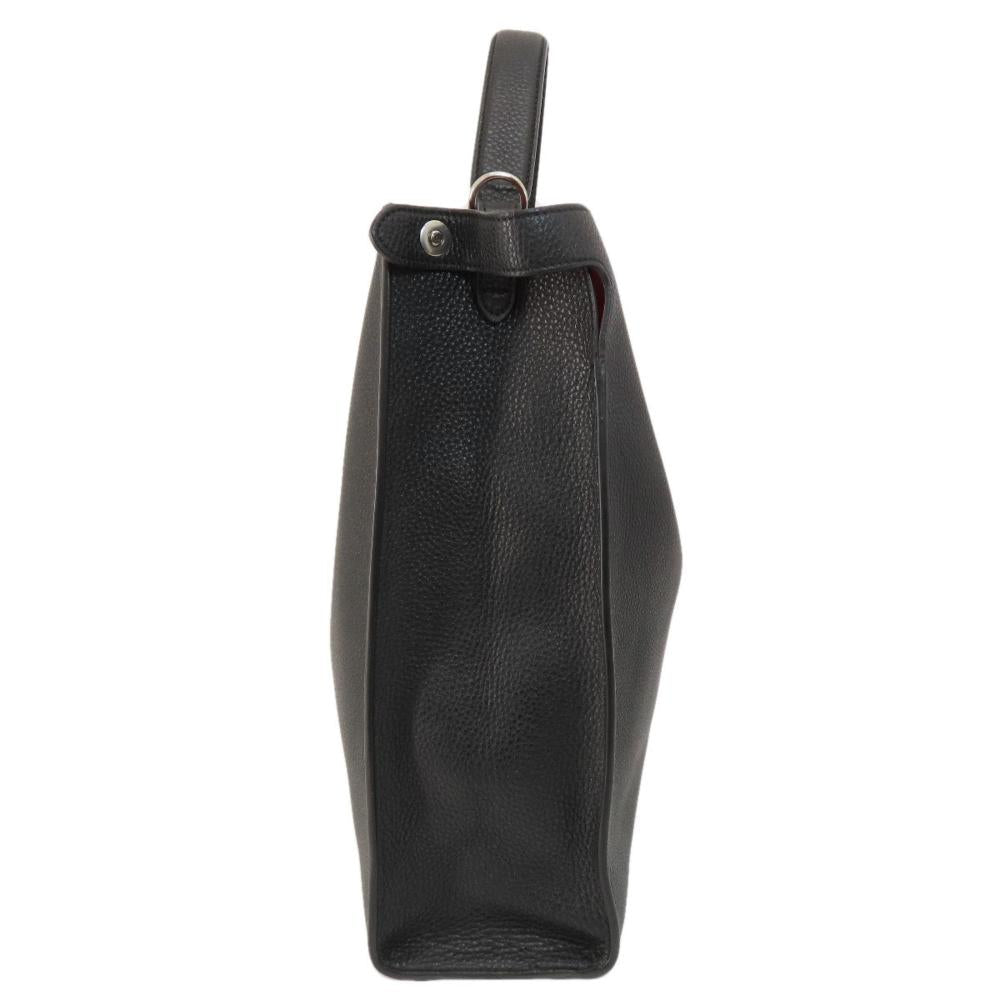 Black Leather Fendi Tote