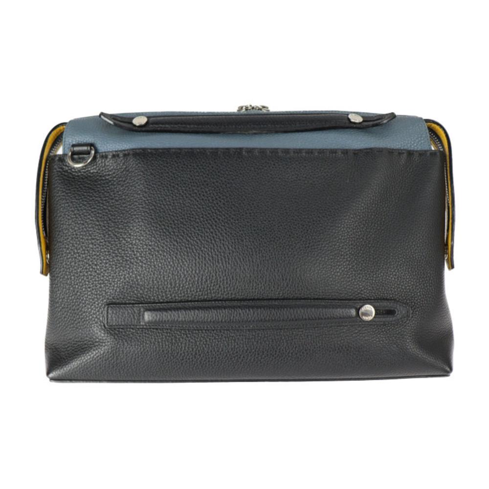Black Leather Fendi Briefcase