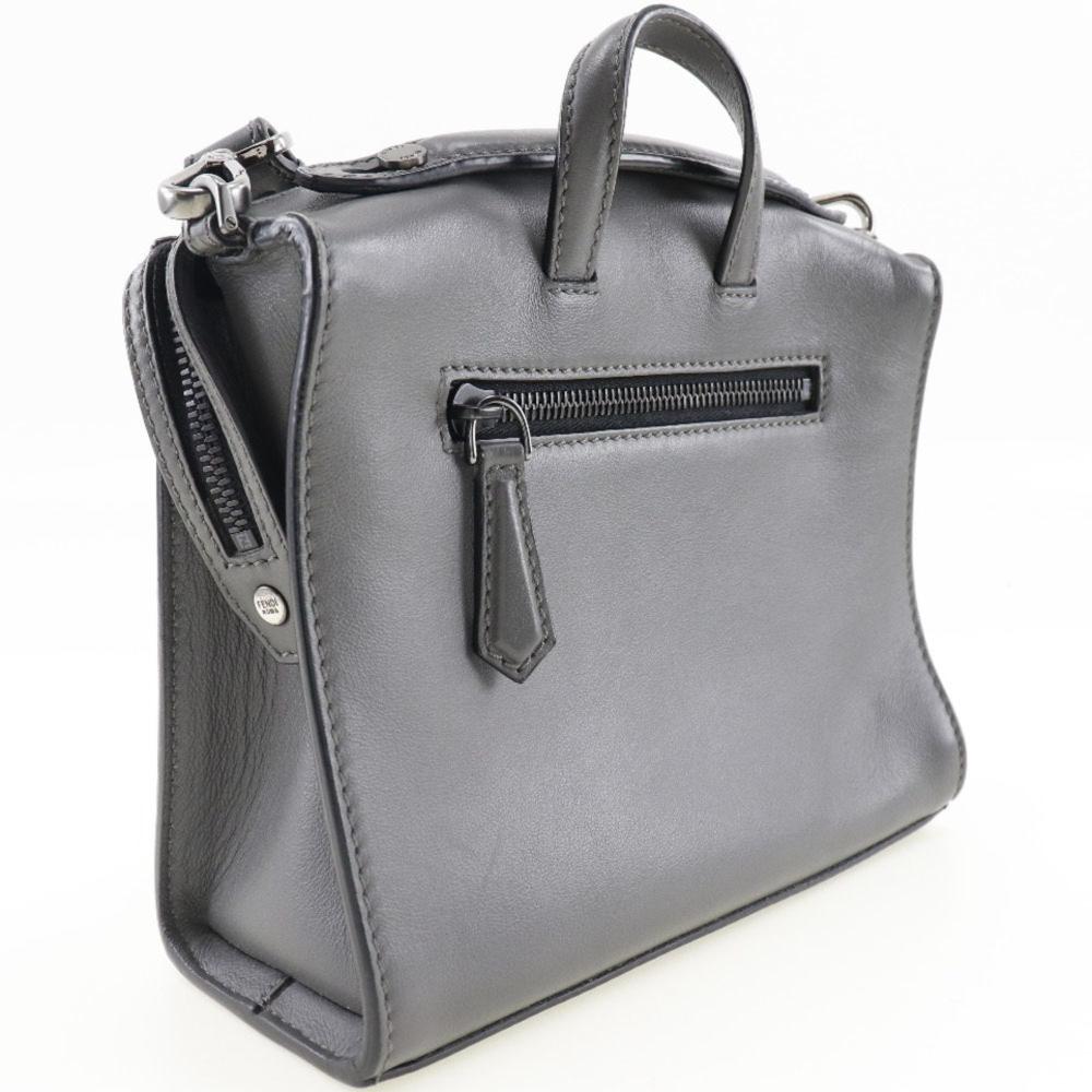 Black Leather Fendi Crossbody Bag
