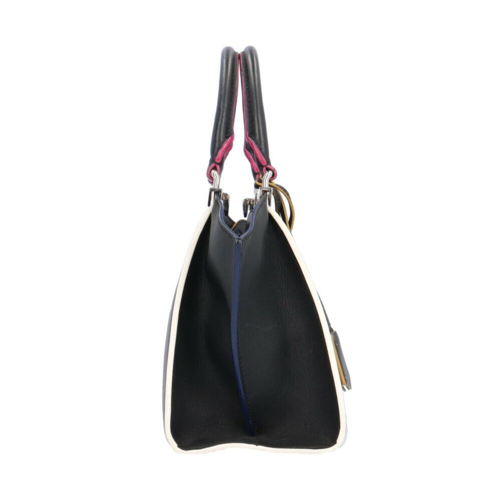 Black Leather Fendi Shoulder Bag
