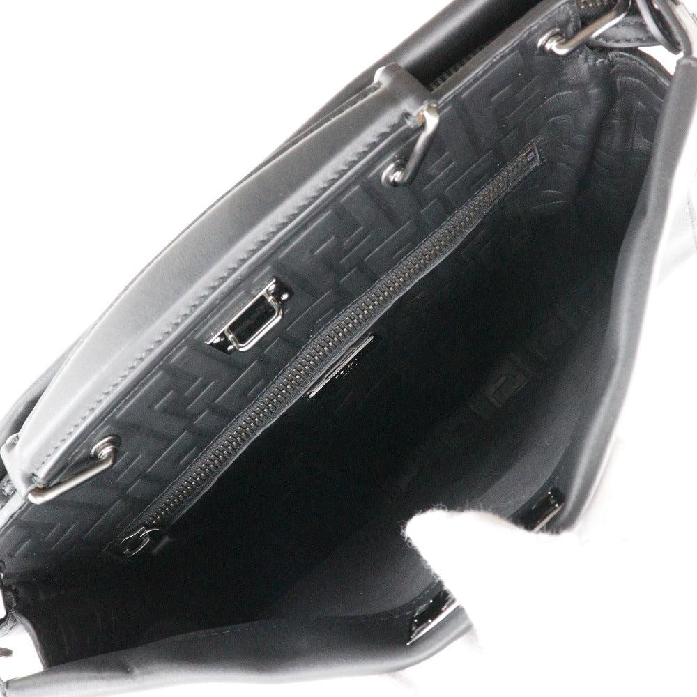 Black Leather Fendi Peekaboo