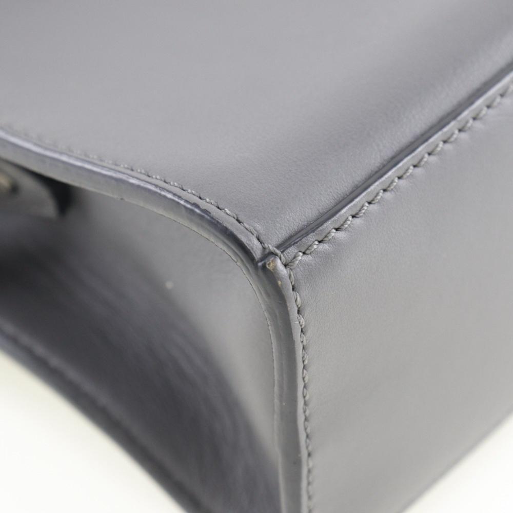 Black Leather Fendi Crossbody Bag