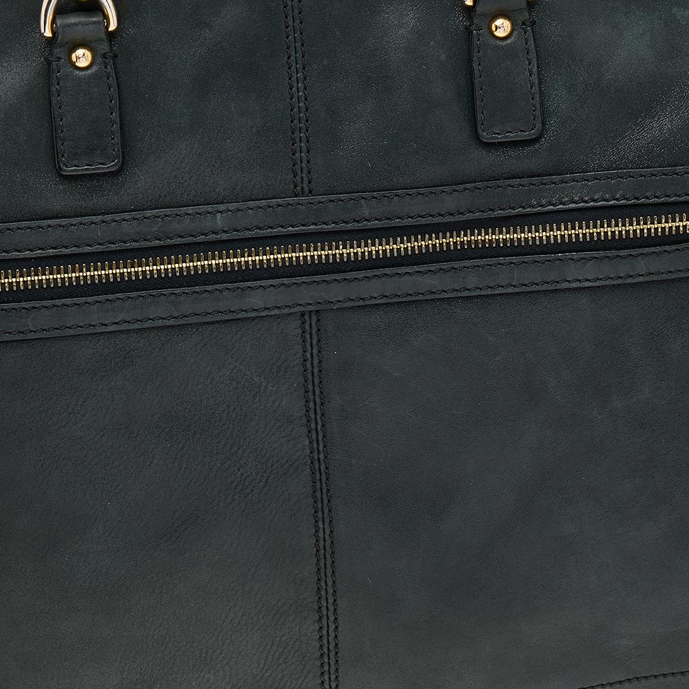 Black Leather Fendi Tote