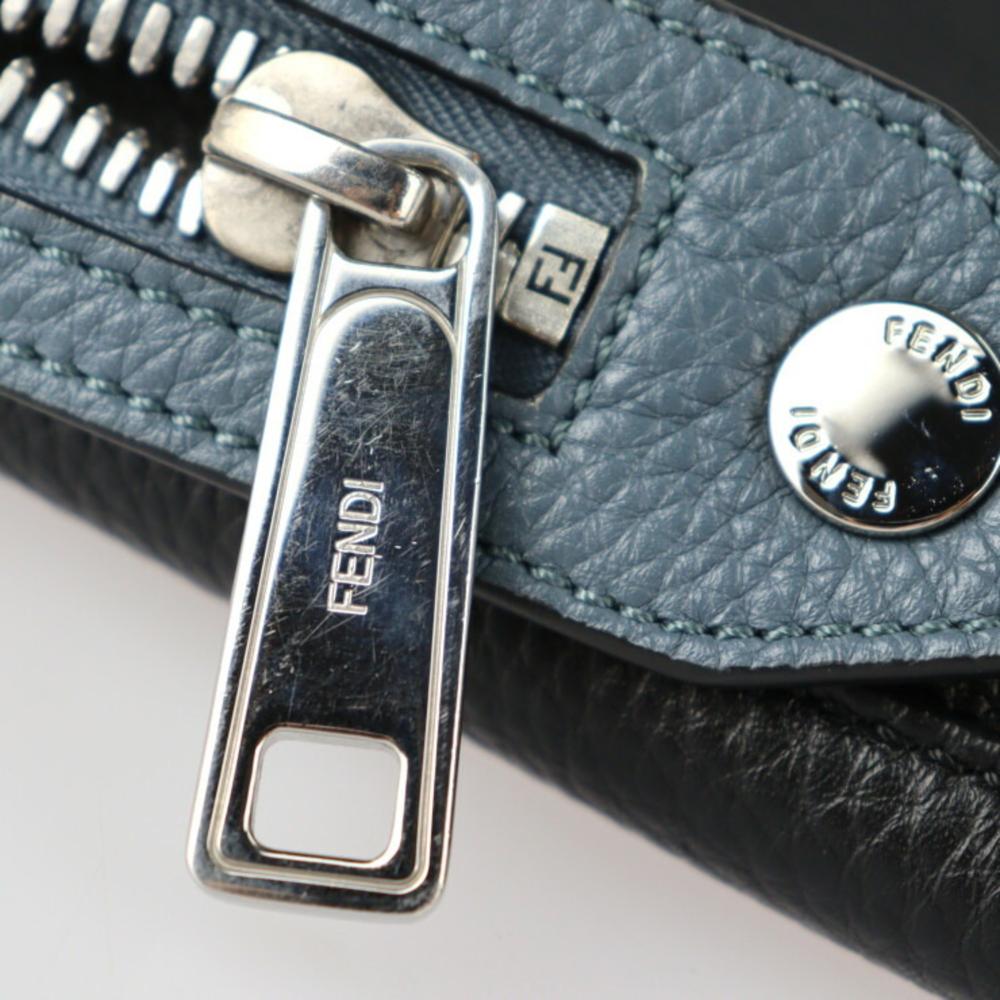 Black Leather Fendi Briefcase