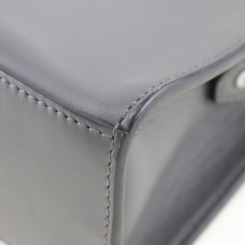 Black Leather Fendi Crossbody Bag