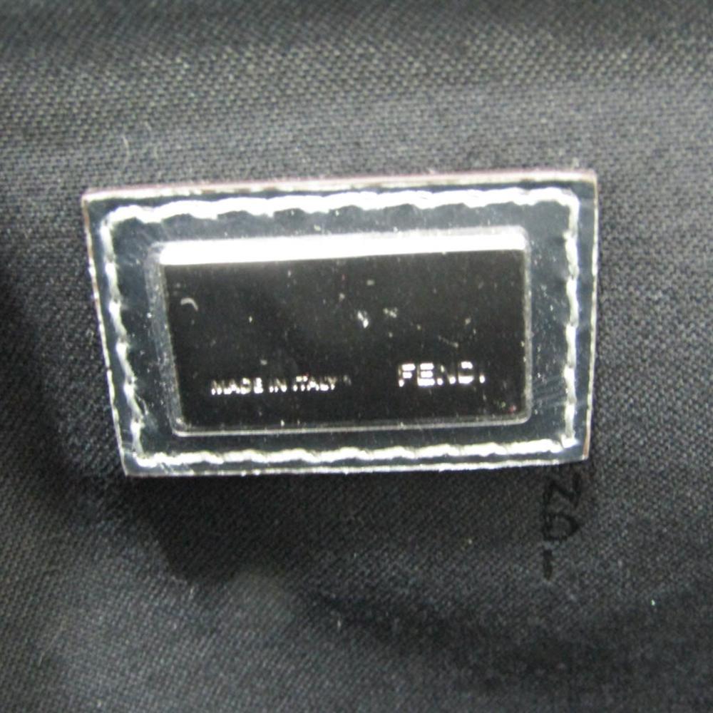 Black Leather Fendi Tote