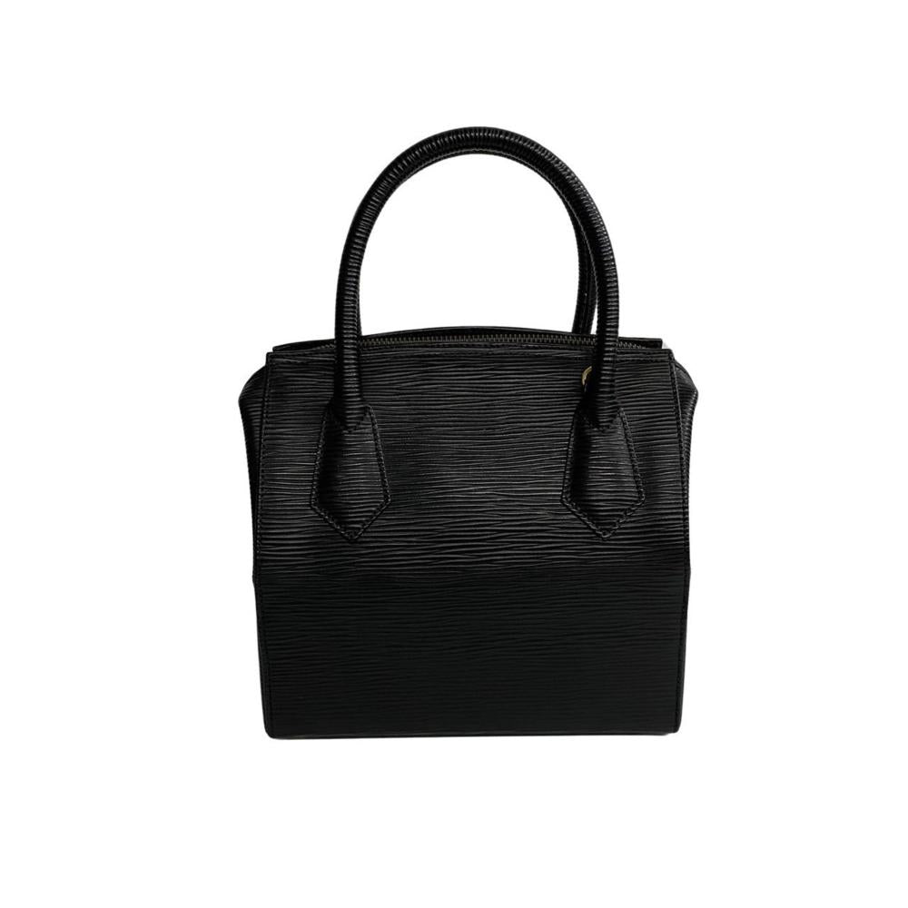 Black Leather Fendi Handbag