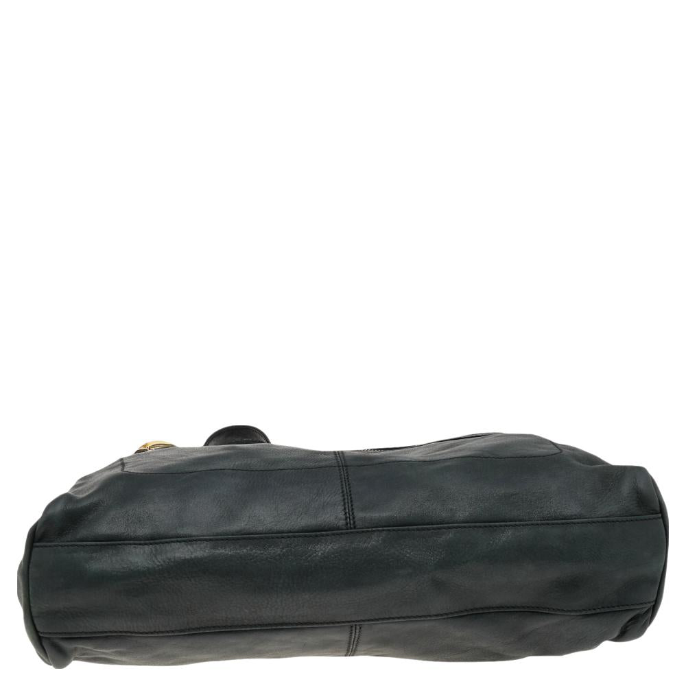 Black Leather Fendi Tote