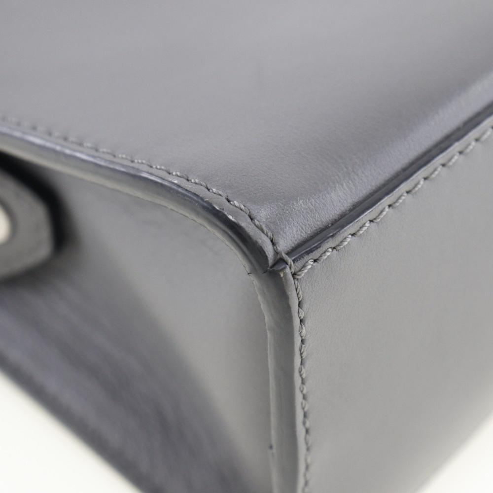 Black Leather Fendi Crossbody Bag