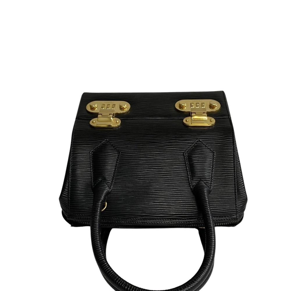 Black Leather Fendi Handbag