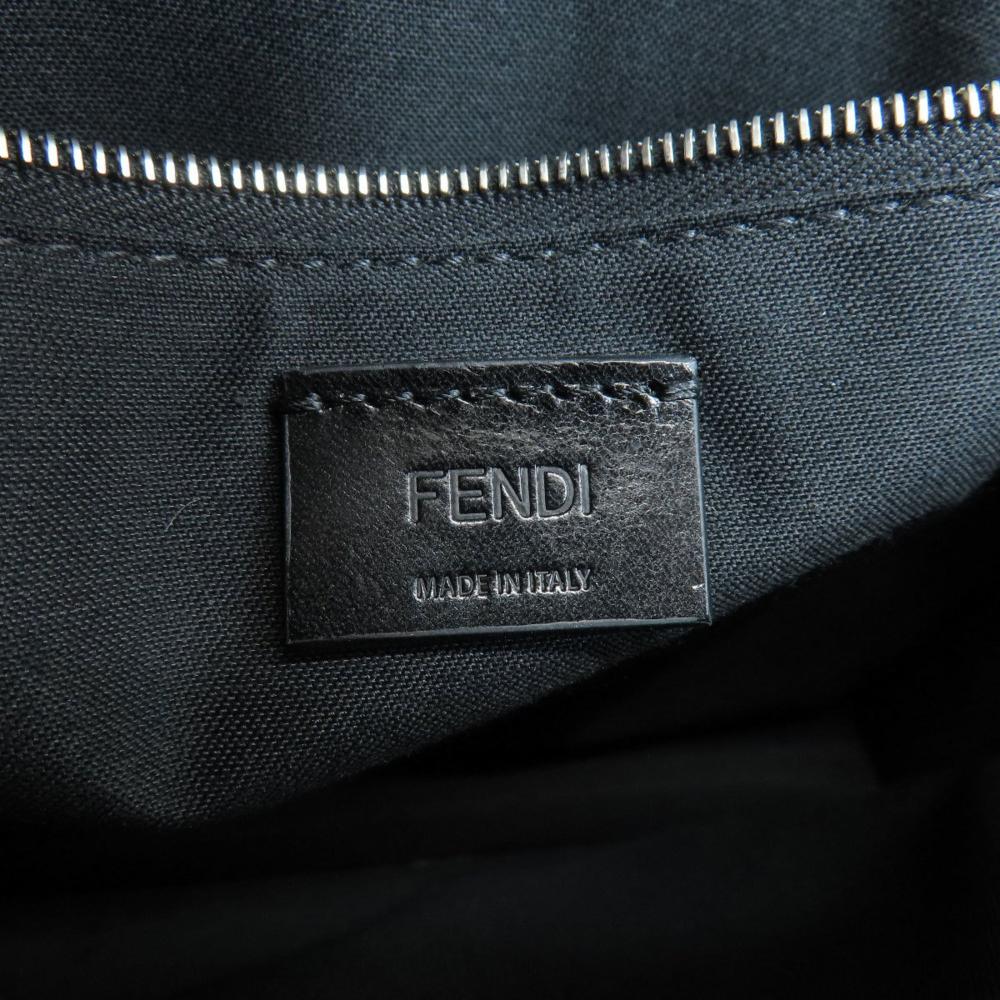 Black Leather Fendi Shoulder Bag