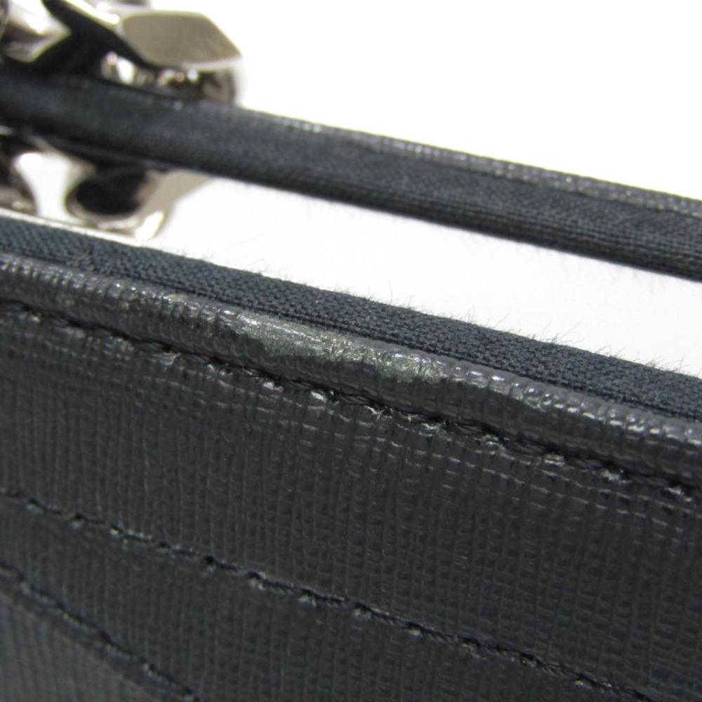 Black Leather Fendi Tote
