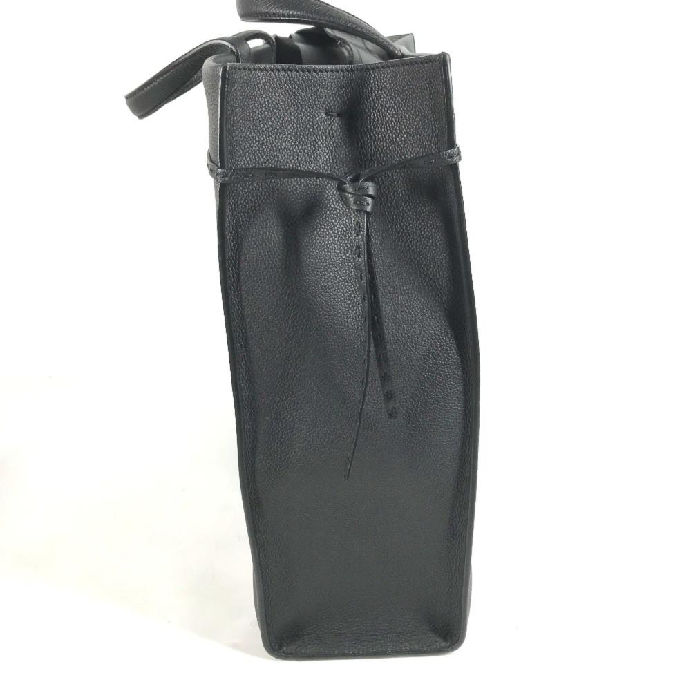 Black Leather Fendi Tote