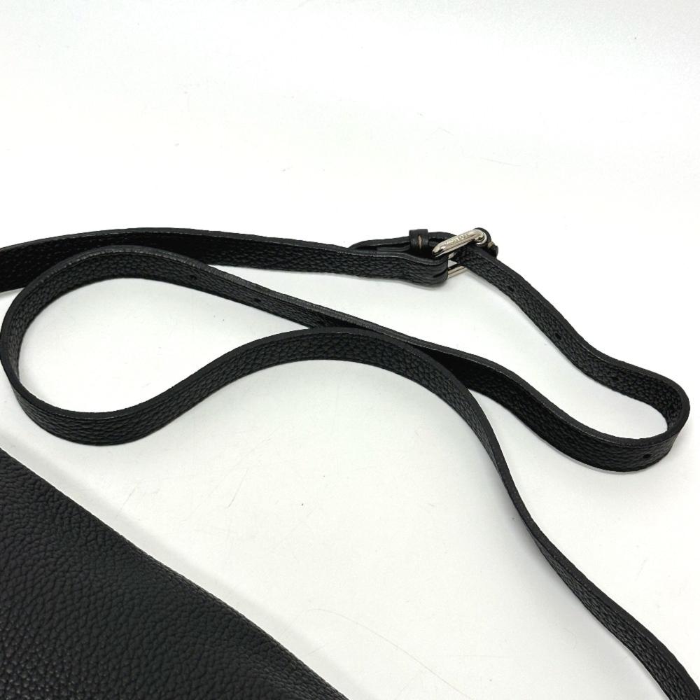 Black Leather Fendi Baguette