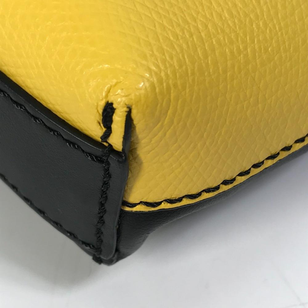 Black Leather Fendi Shoulder Bag