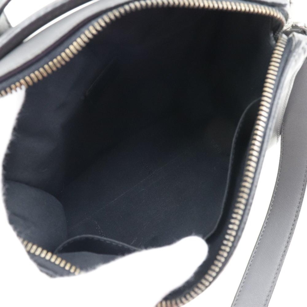 Black Leather Fendi Crossbody Bag