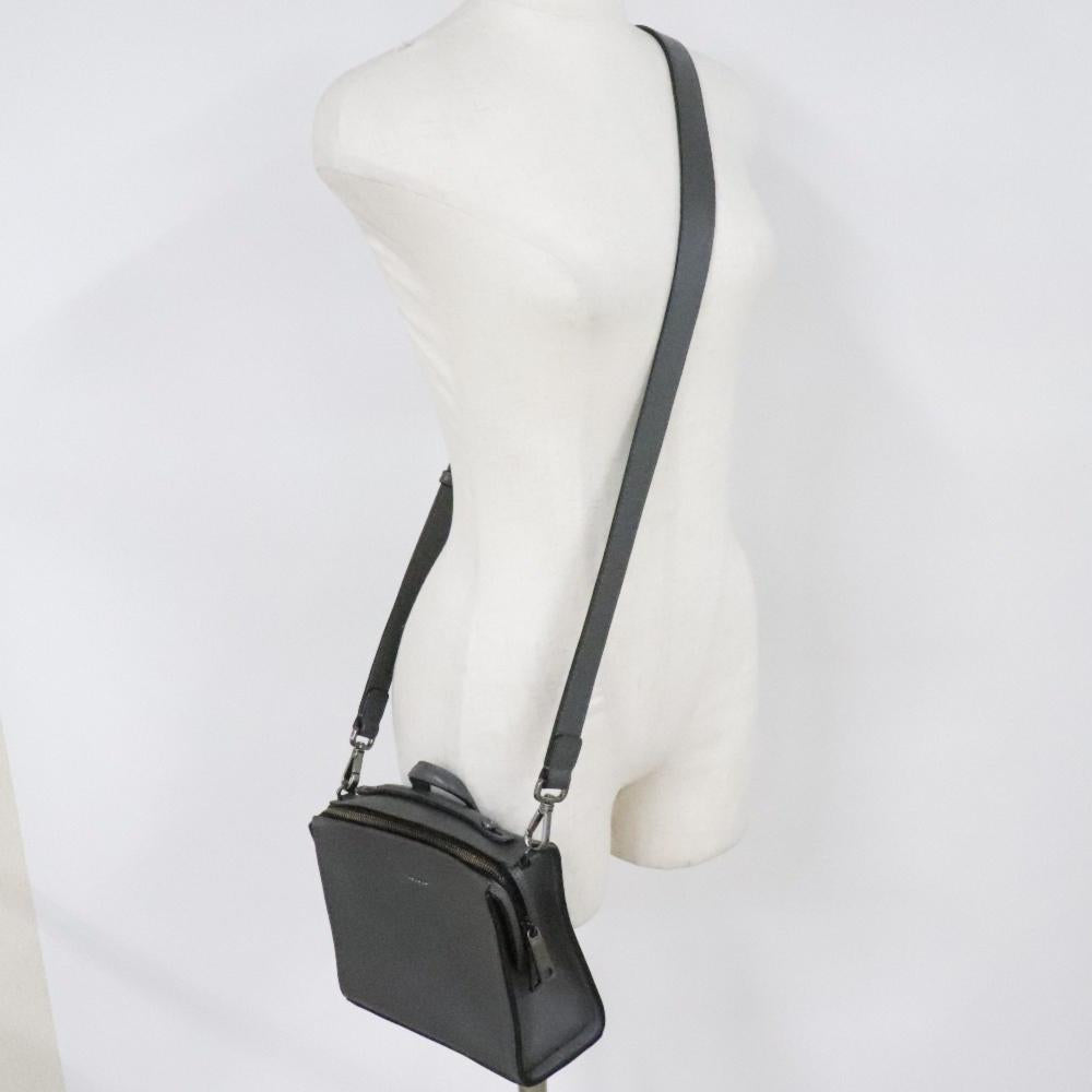 Black Leather Fendi Crossbody Bag