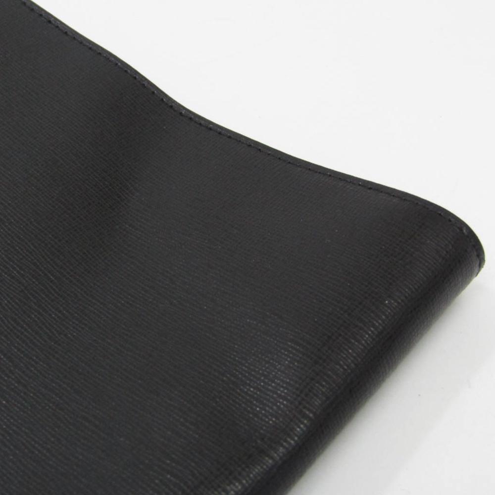 Black Leather Fendi Tote