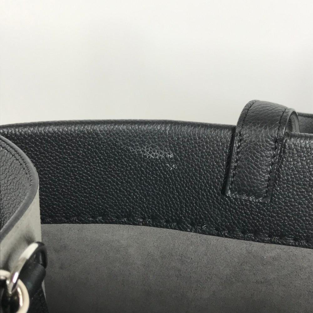 Black Leather Fendi Tote