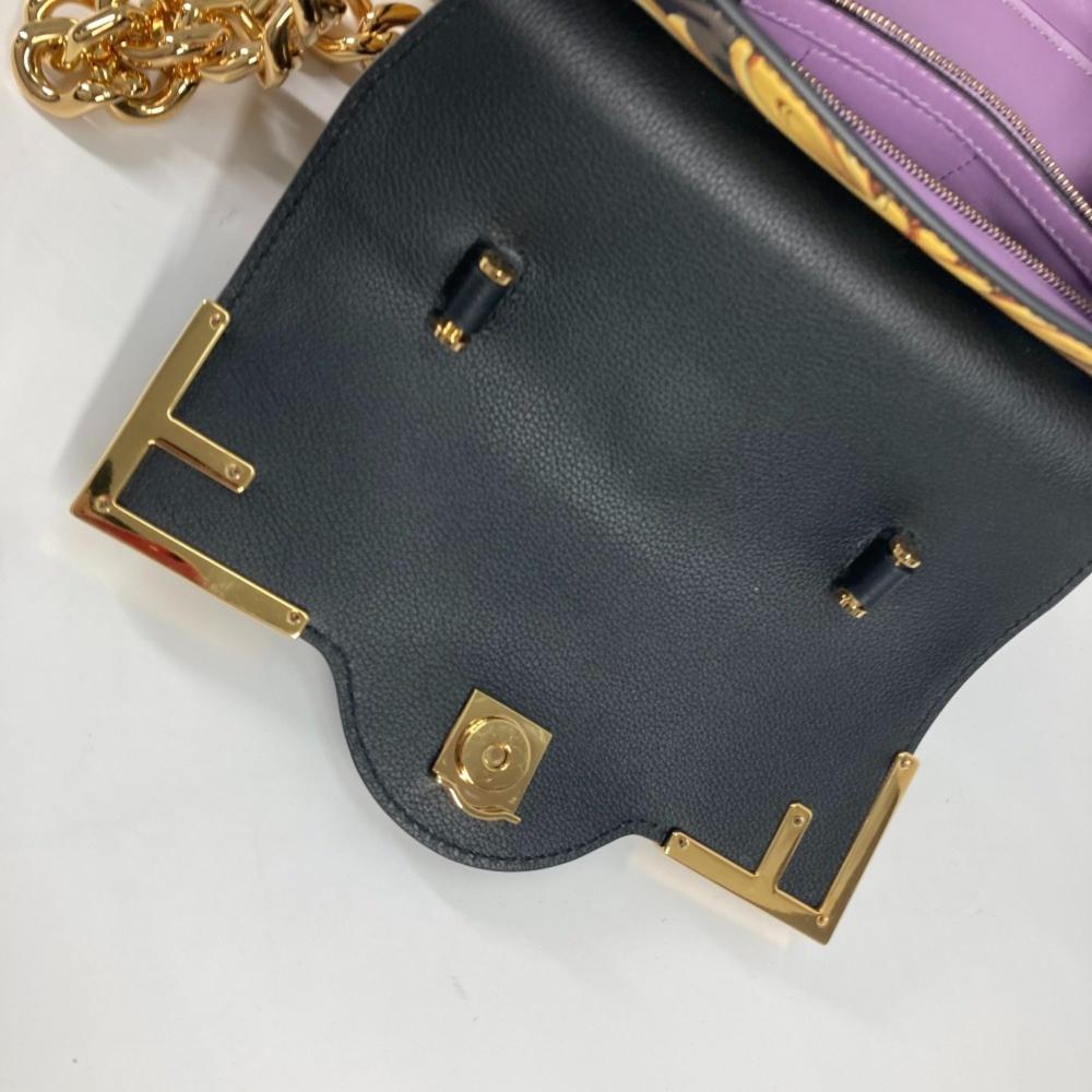 Black Plastic Fendi Handbag