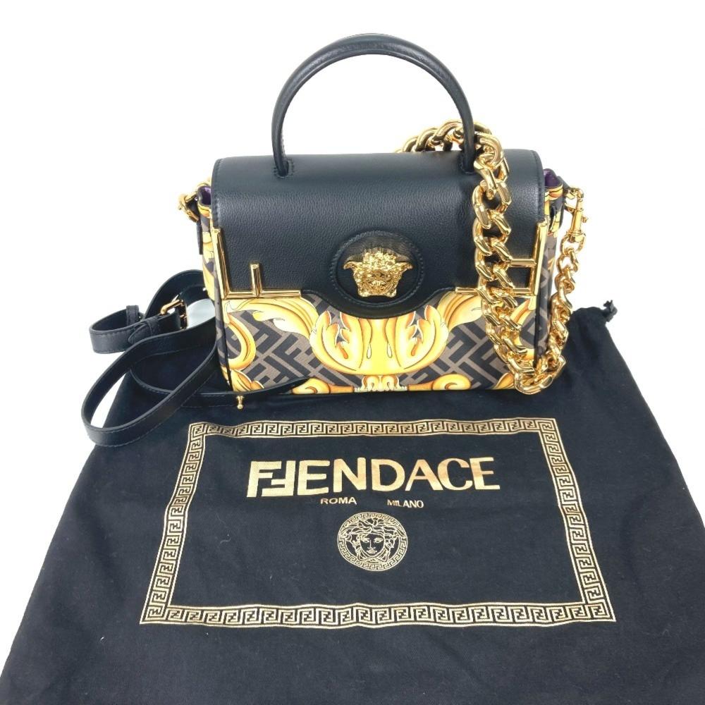 Black Plastic Fendi Handbag