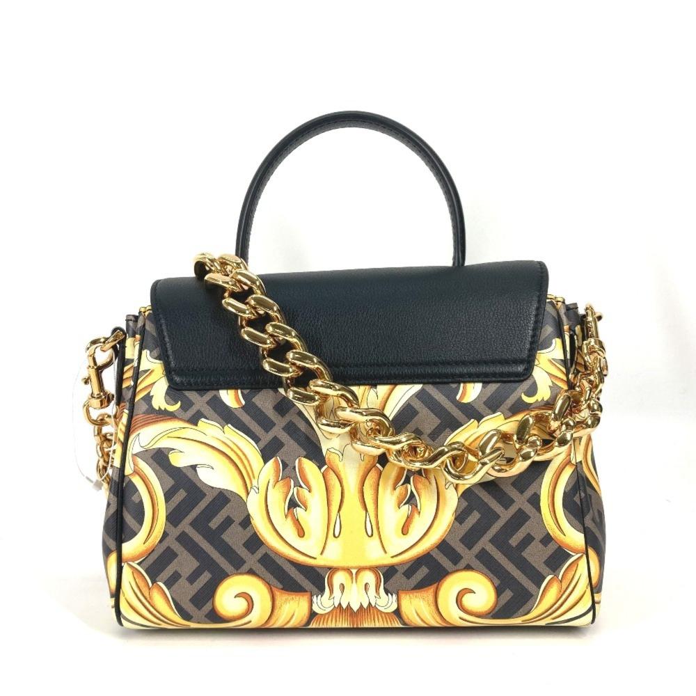 Black Plastic Fendi Handbag