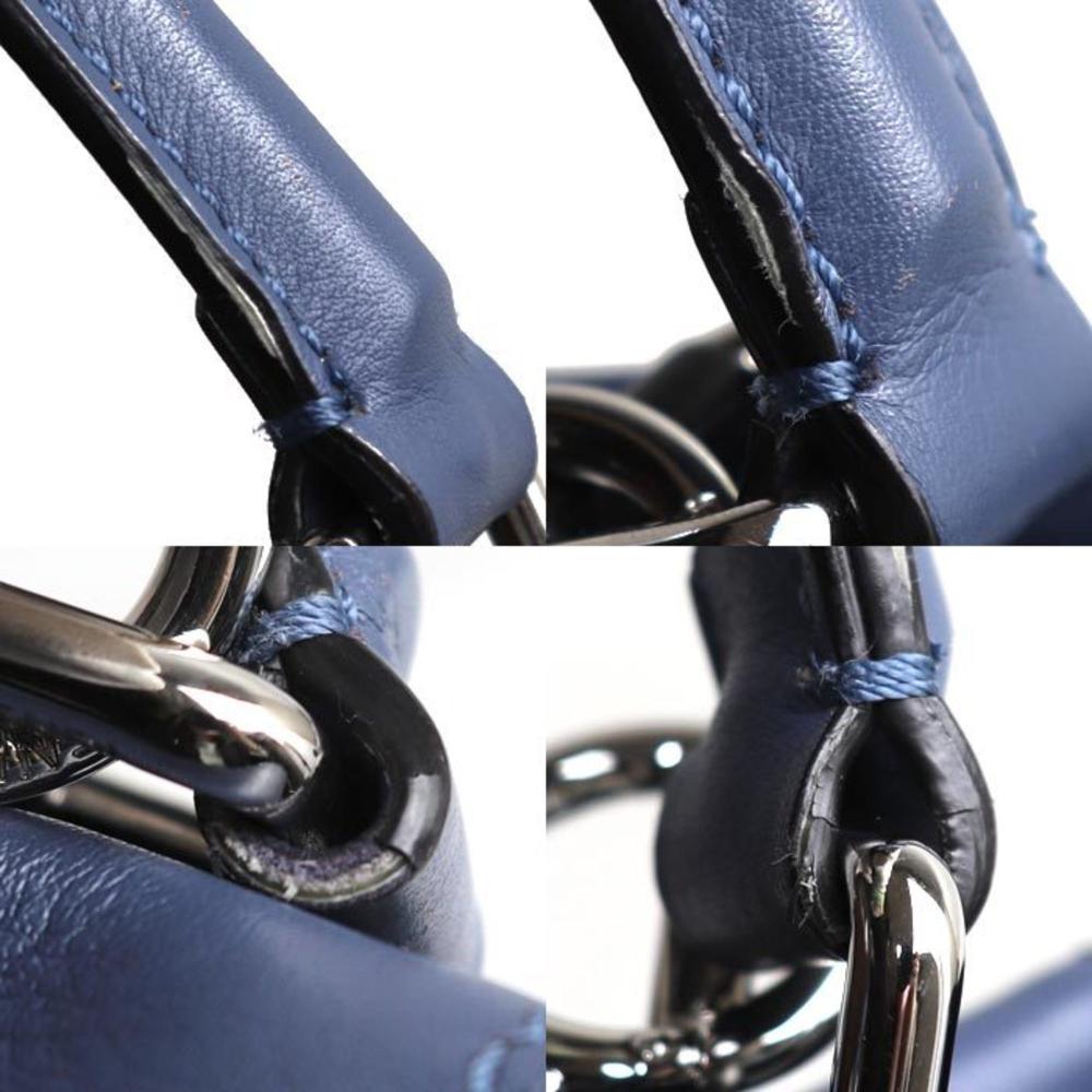 Blue Fabric Fendi Peekaboo