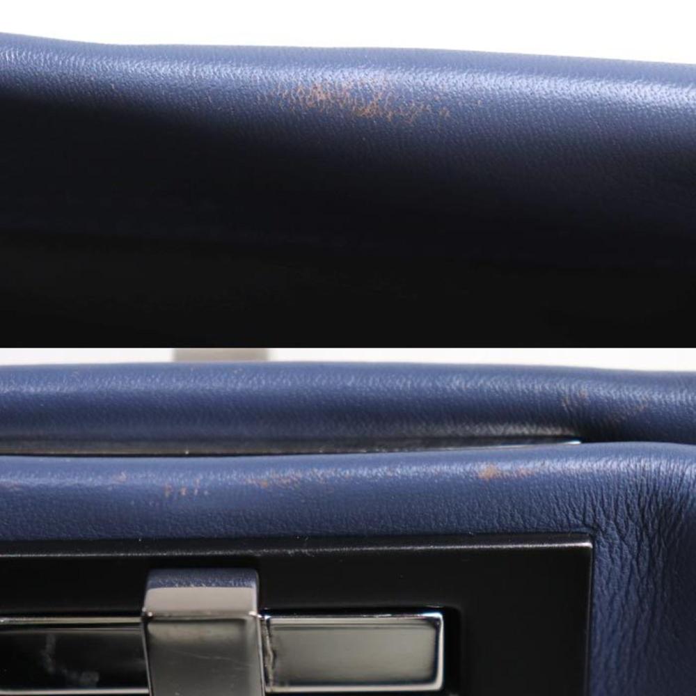 Blue Fabric Fendi Peekaboo