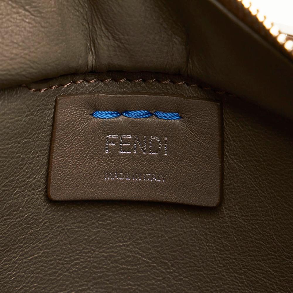 Blue Leather Fendi Handbag