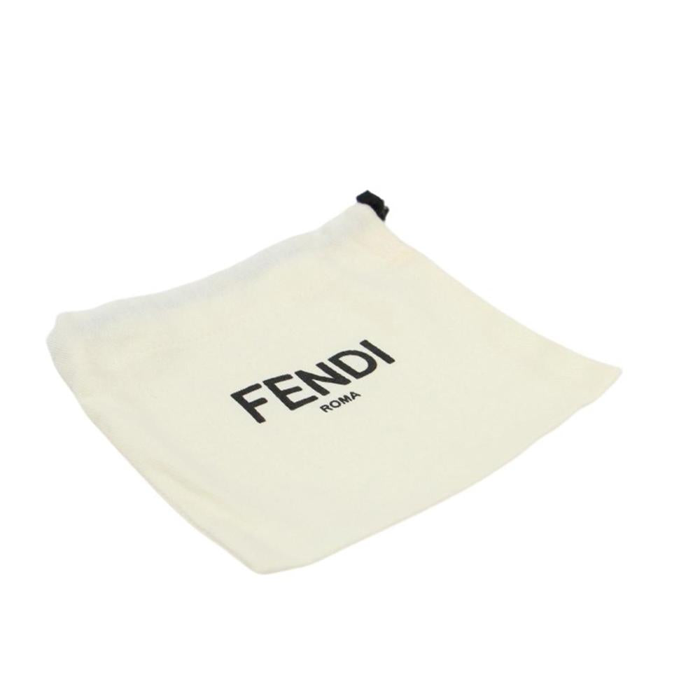 Blue Leather Fendi Pouch
