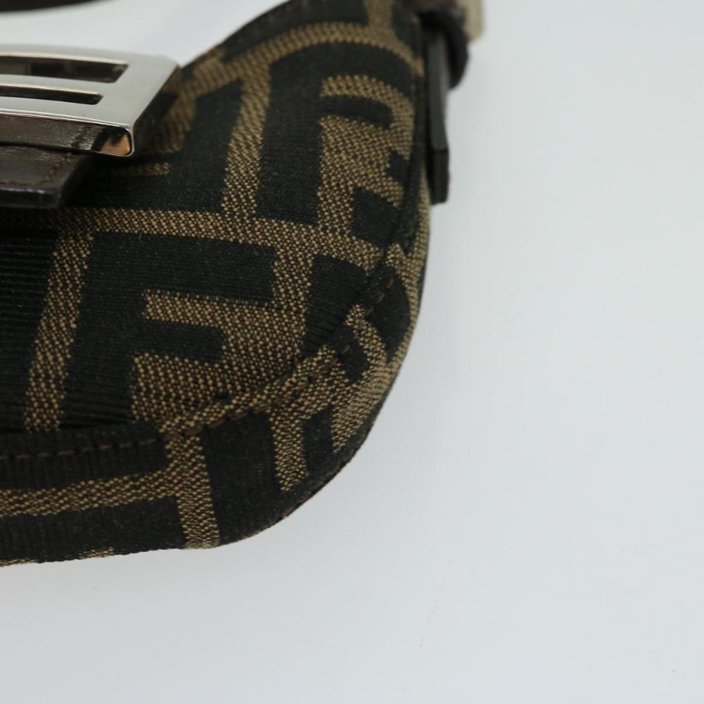 Brown Canvas Fendi Handbag