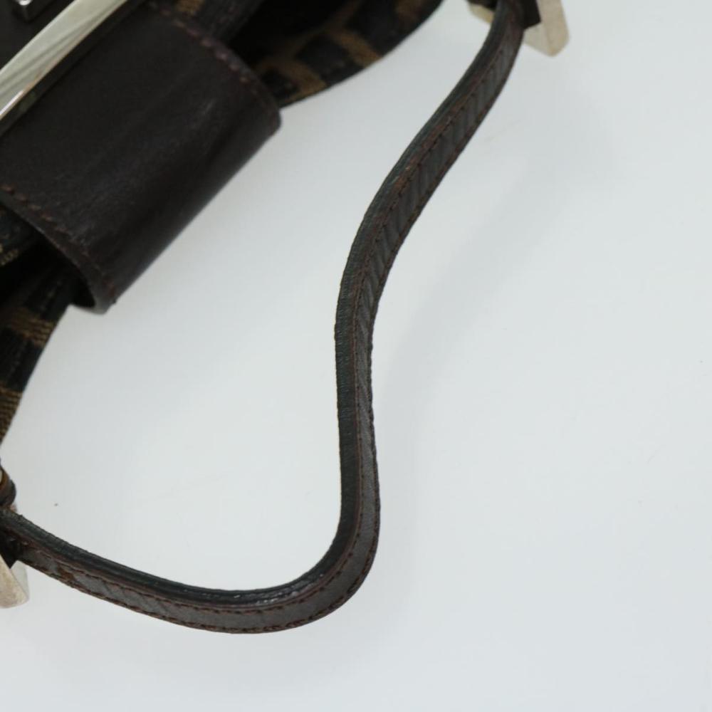 Brown Canvas Fendi Handbag