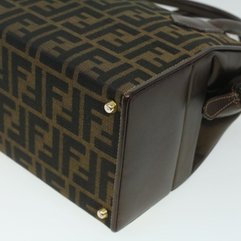 Brown Canvas Fendi Handbag