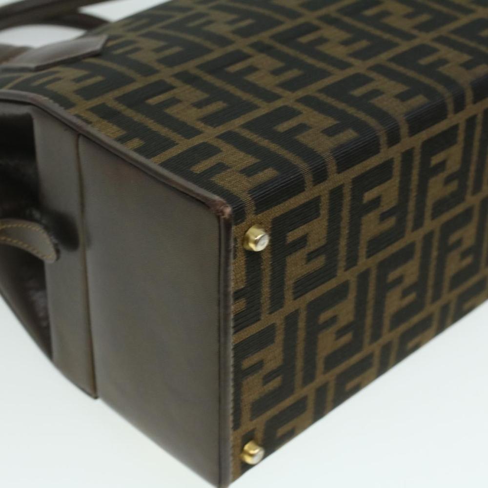 Brown Canvas Fendi Handbag