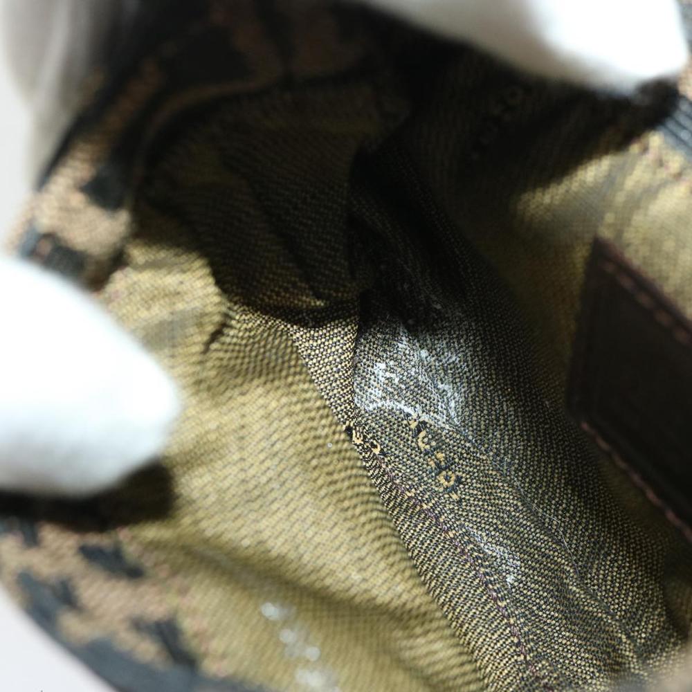 Brown Canvas Fendi Handbag