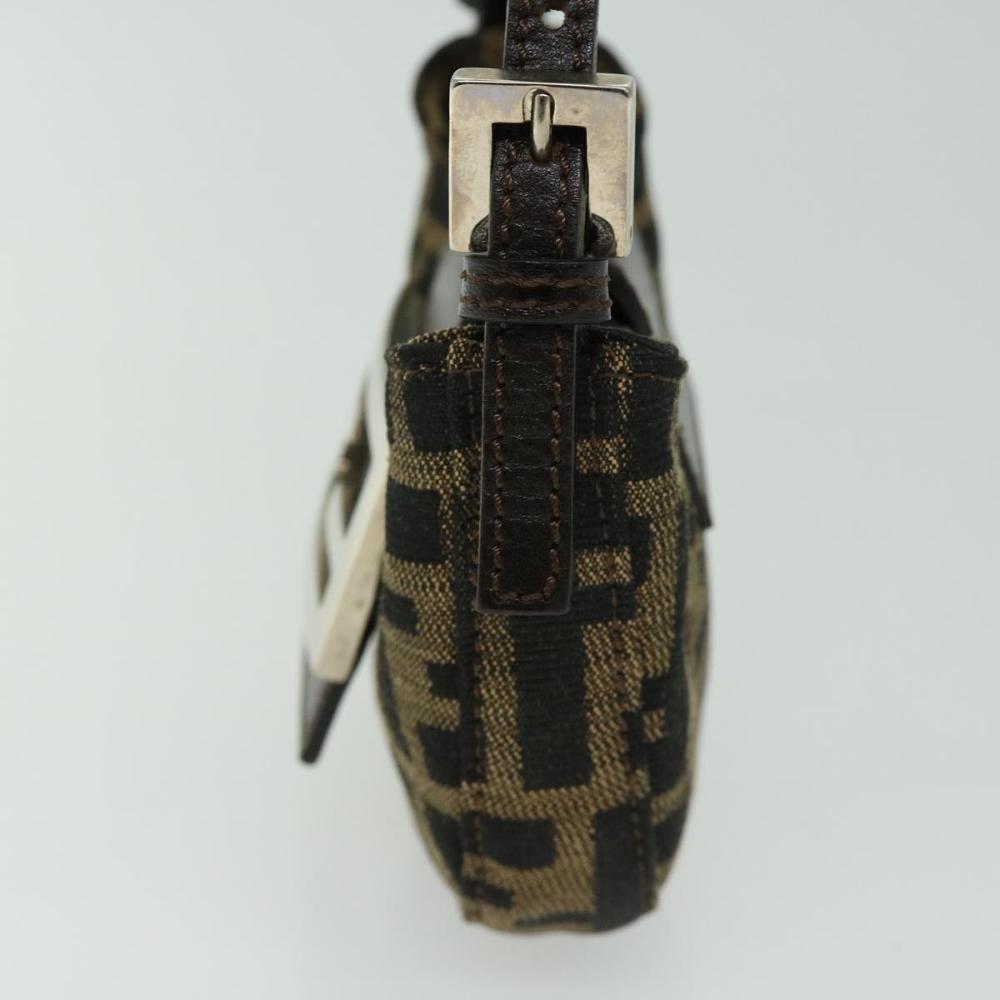 Brown Canvas Fendi Handbag