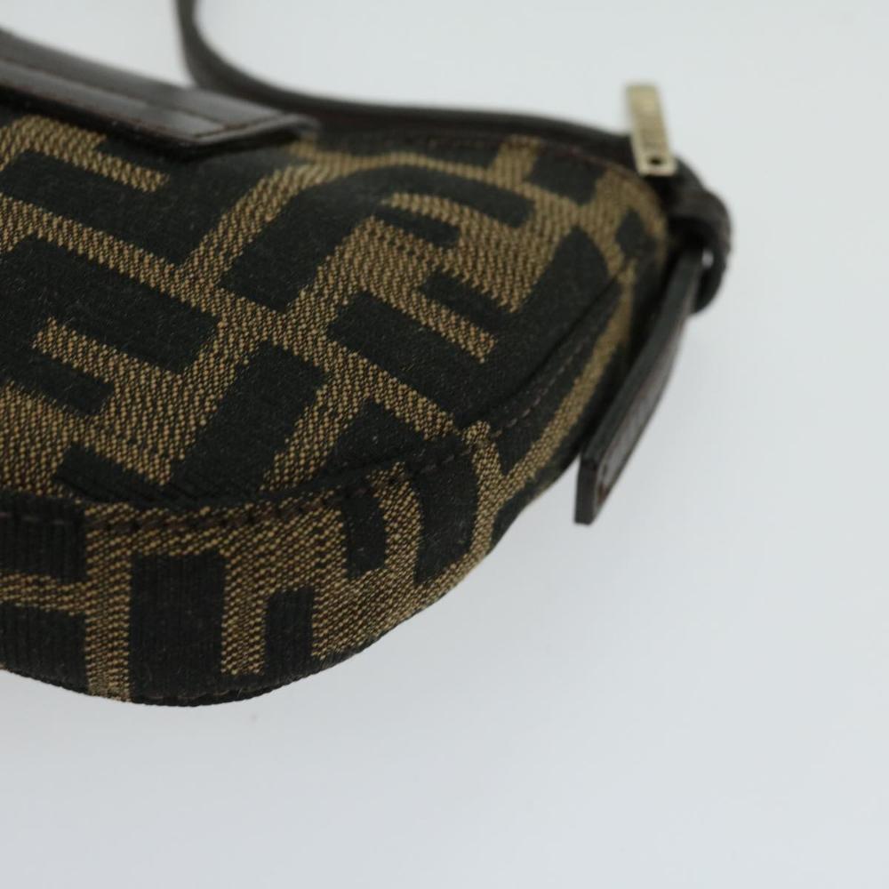 Brown Canvas Fendi Handbag