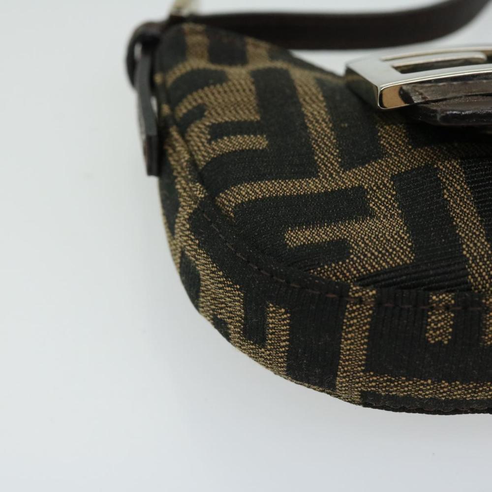 Brown Canvas Fendi Handbag