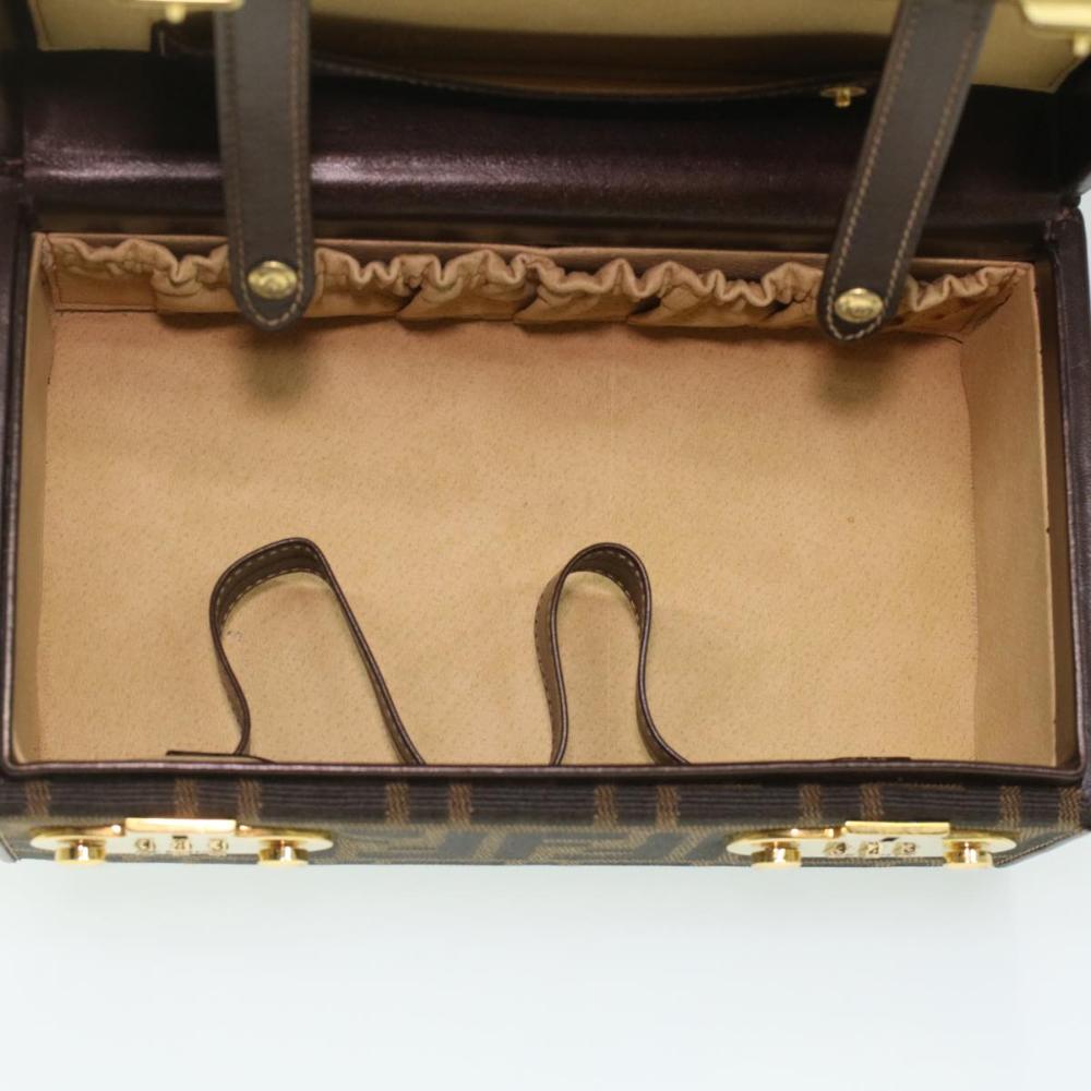 Brown Canvas Fendi Handbag