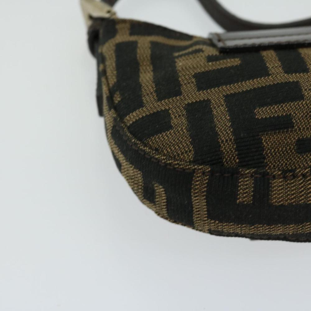 Brown Canvas Fendi Handbag