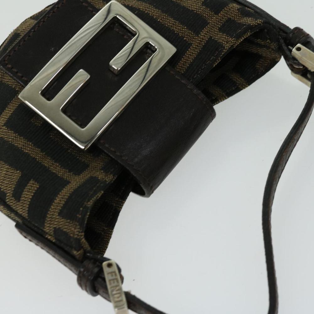 Brown Canvas Fendi Handbag