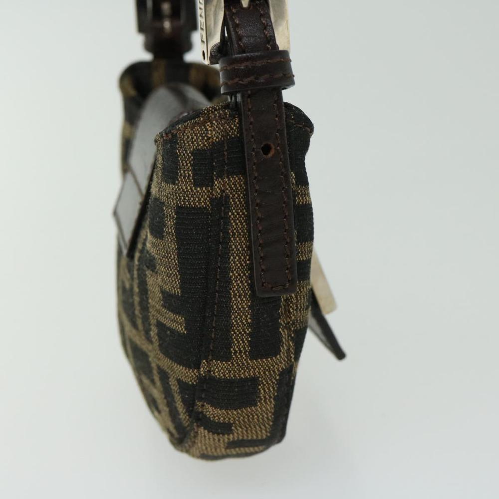 Brown Canvas Fendi Handbag
