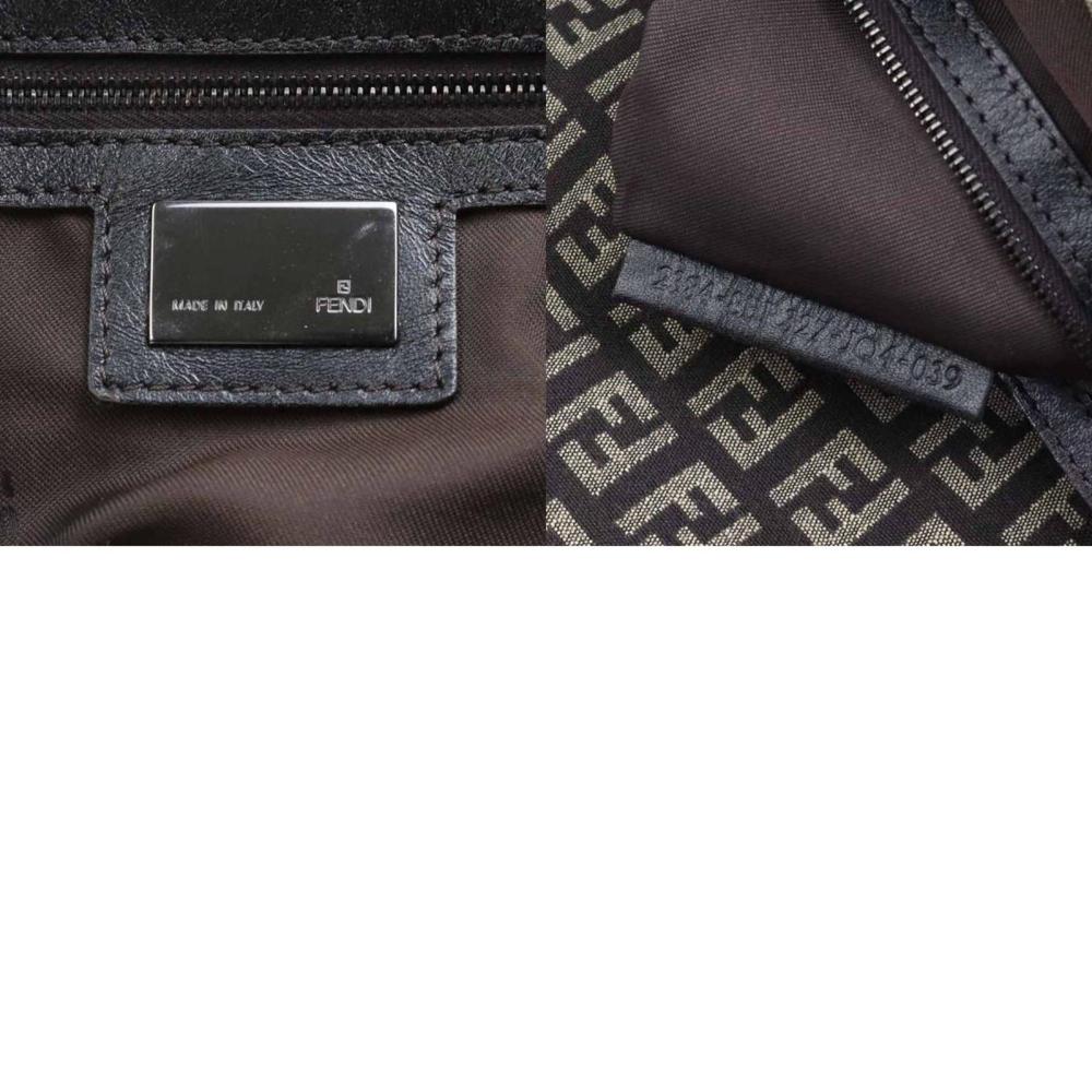 Brown Canvas Fendi Handbag
