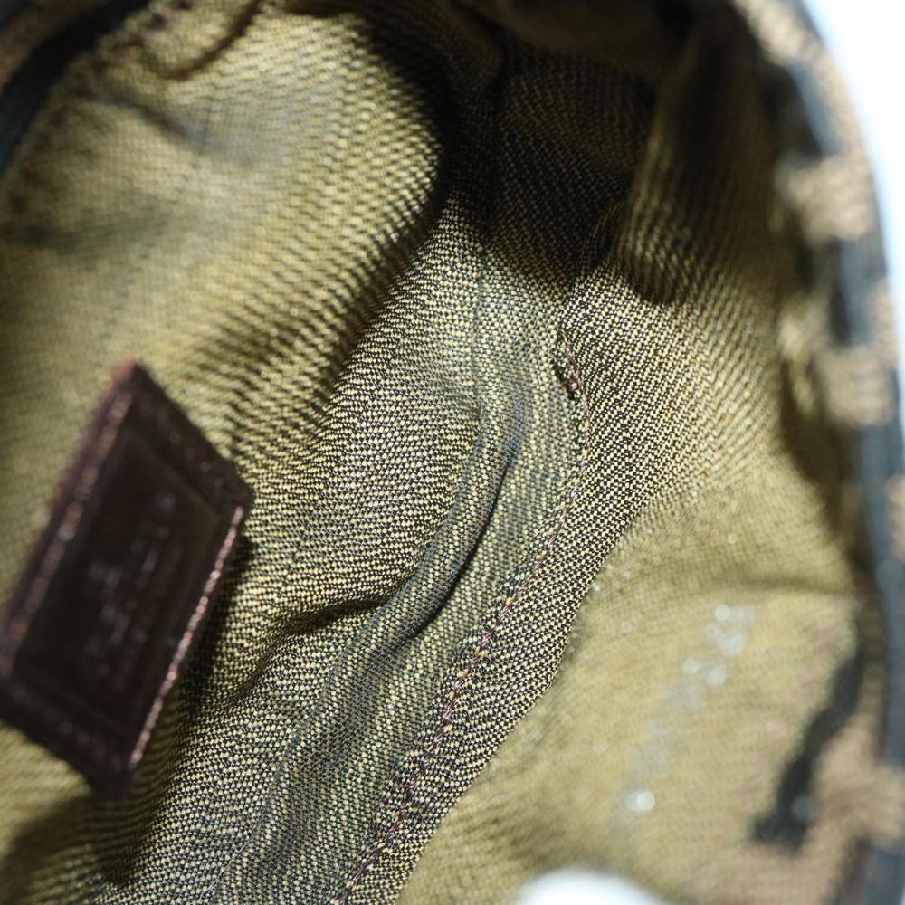 Brown Canvas Fendi Handbag