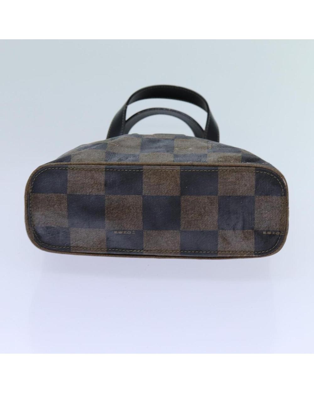 Brown Canvas Fendi Handbag